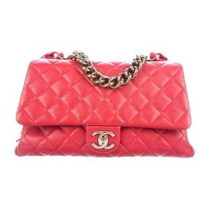 CHANEL Paris-Rome Large Trapezio Flap Bag